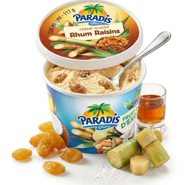 Paradis Glace Rhum-Raisins